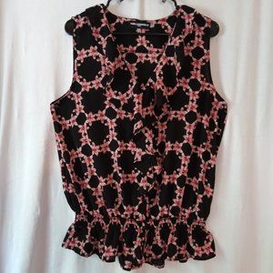 Karl Lagerfeld Floral Top